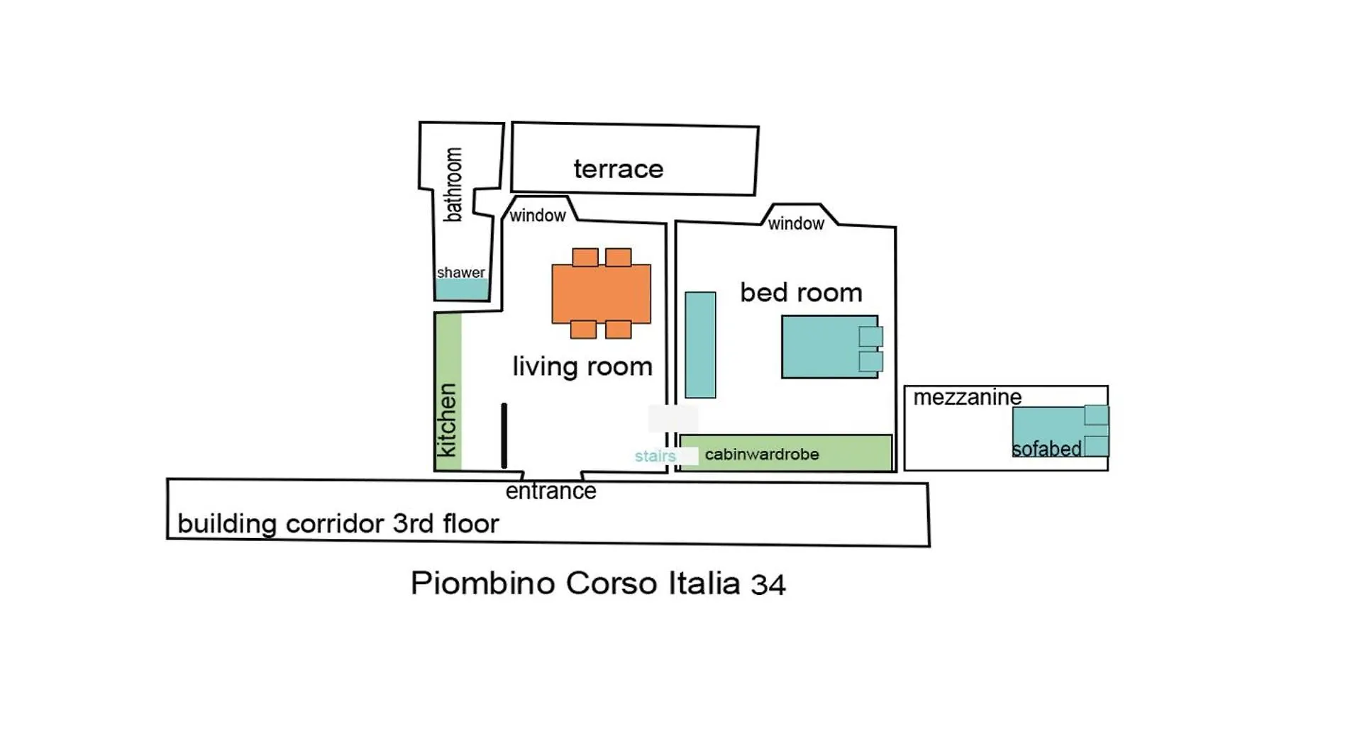 Casa Malu, Corso Italia Piombino Ac Apartman